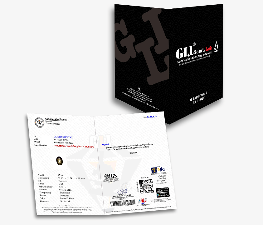 GLI Certificate Sample